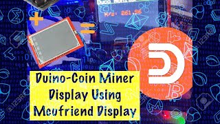 DuinoCoin display Using Mcufriend [upl. by Liza27]