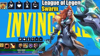 Use This Build and You Will Be  Impregnable Leona Build LoL Swarm [upl. by Noerb]