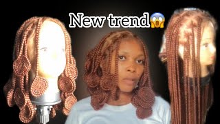 How to do Koroba trending hairstyle at home Beginners friendly Your trend [upl. by Tdnarb526]