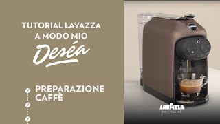 Lavazza A Modo Mio Deséa  Tutorial preparazione caffè  Lavazza IT [upl. by Ahsuoj]