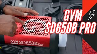 Unboxing and reviewing the GVM 650B Pro [upl. by Ennovihs]