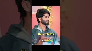 🙂🤔shahid kapoor shehnaazgill podcast funnyshorts [upl. by Anirres]