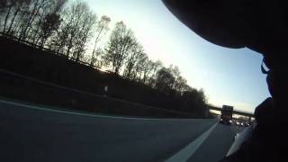 Suzuki BKing on the german Autobahn Part II [upl. by Sale299]