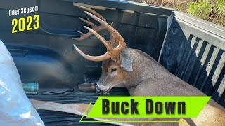 Buck Down Late season deer hunt in Georgia [upl. by Clareta]