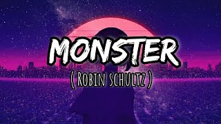 LUMX Gabry Ponte  Monster Robin Schulz Remix Lyrics  monster how should I feel tiktok [upl. by Idnym]