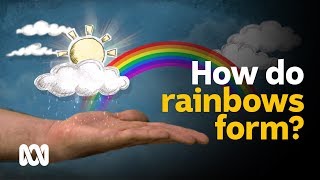 How rainbows form and what shape they really are  Colourful Weather  ABC Australia [upl. by Borries]