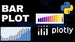 Bar Plot using Plotly  Python  Data Visualization  Plotly [upl. by Aunson437]