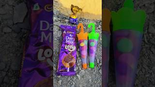 Swiss trupello chocolate amp dairy milk lolipop amp gems shorts dairymilk lollipop [upl. by Peterman789]