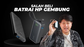 JANGAN SEMBARANGAN BELI POWERBANK  Review powerbank Fast Charging terbaik dari Anker [upl. by Tacye]