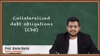 Collateralized Debt Obligations CDO  Introduction to Asset Backed Securities  Fixed Income [upl. by Kcirddor]