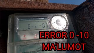 elektron hisoblagich error 07  электрон хисоблагич error 07 [upl. by Politi923]