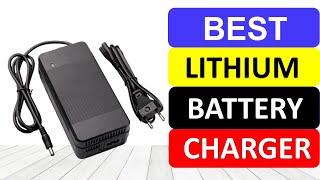 Top 10 Best Lithium Battery Charger In 2022  Best Lithium Battery Smart Charger Collection [upl. by Pappano]