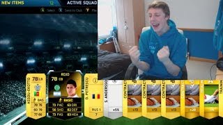 OMG YAY THANKS EA PACKS ARE AMAZING  FIFA 14 [upl. by Irwinn]