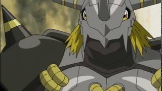 BlackWarGreymon vs MagnaAngemon English Dub [upl. by Joete509]