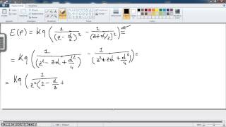 Videolezione fisica 2 parte 17dipolo elettrico parte 2 [upl. by Marozas]