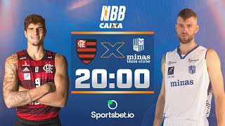 🔴⚫ Flamengo X Minas ⚡  NBB CAIXA 202324  13102023  Ao vivo e com imagens [upl. by Colon]