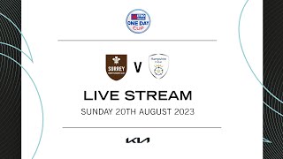 LIVE  Surrey v Hampshire – Metro Bank One Day Cup – Guildford Festival [upl. by Hewet]