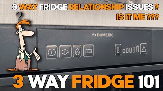 Caravan 3 way fridge 101 a complete noob guide Fridge relationship troubles  its probably you [upl. by Anhsirk]