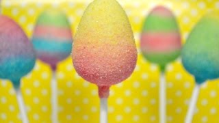 Easter Egg Cake Pops Tutorial [upl. by Robinette]