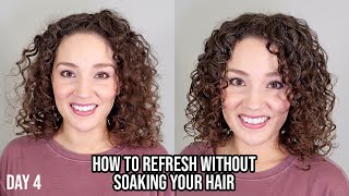 How to Refresh Curls with Little to No Water amp Prevent Damage [upl. by Imoyn]