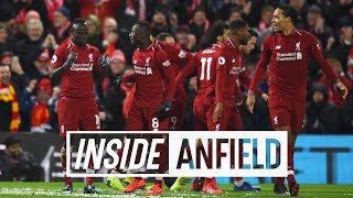 Inside Anfield Liverpool 11 Leicester  TUNNEL CAM as the Reds draw with the Foxes [upl. by Nujra]