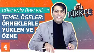 8 Sınıf Türkçe Cümlenin Ögeleri  Temel Ögeler Özne ve Yüklem Konu Anlatımı  Mustafa Kara  4 [upl. by Akenot]