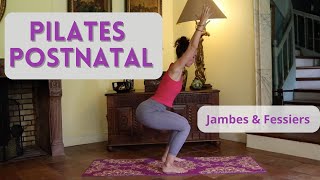 25 MIN PILATES POSTNATAL pour renforcer les Jambes amp Fessiers [upl. by Remington216]