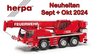 Herpa Modellauto Neuheiten  September und Oktober 2024 [upl. by Saraiya]