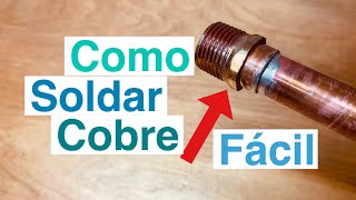 Como soldar tubos de cobre [upl. by Yelroc]