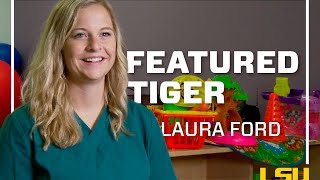 LSU Featured Tiger Laura Ford [upl. by Nyvets287]