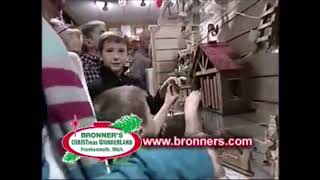 Bronners Christmas Wonderland Frankenmuth MI 2009 Commercial [upl. by Suzetta]