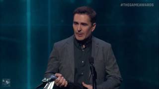 Best Performance  The Game Awards 2016 Voice Acting  CenterStrain01 [upl. by Spragens]