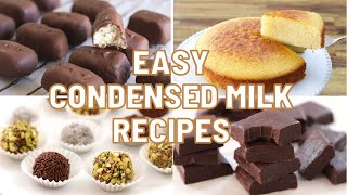 5 Easy Condensed Milk Recipes [upl. by Keary]