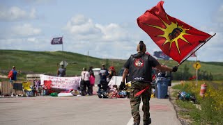 Man landfill protestors not backing down despite injunction  Landfill protest [upl. by Adora]