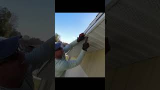 🌈🌈Installing Fascia and soffit shorts🌈🌈 [upl. by Tadeo]