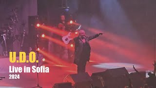 UDO  Live in Sofia 2024  Full Show [upl. by Marienthal567]