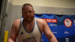 Donny Longendyke I 125 kg  2024 US Olympic Team Trials I Round 1 [upl. by Tolman]