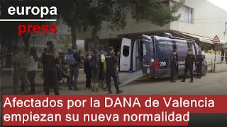 Afectados por la DANA de Valencia tratan de dar comienzo a su nueva normalidad [upl. by Enerak466]