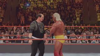 Hulk Hogan vs Jeff Jarrett WWF Championship [upl. by Leinoto]