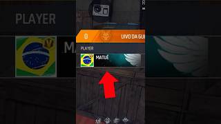 CAI CONTRA O MATUÊ VERIFICADO NO FREE FIRE freefire ff freefirebrasil pizao shortsfreefire [upl. by Ydorb]