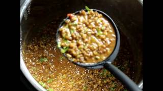 Instant Pot Green Moong Dal Recipe Green Gram Lentil Soup [upl. by Enirehtahc]