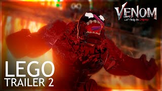 VENOM LET THERE BE CARNAGE Trailer 2 in LEGO [upl. by Auhsuoj]