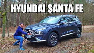 Hyundai Santa Fe Hybrid FWD 2021  wygląd za milion dolarów PL  test i jazda próbna [upl. by Secunda]