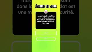 Devinette amp Énigme Quotidienne en Français 🔍 Des défis pour stimuler votre cerveau 🧠 [upl. by Nileve]