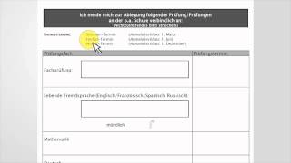 WIFI Berufsreifeprüfung  Formular S3 richtig ausfüllen [upl. by Hahnke76]