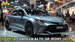 FIRST LOOK AT THE 2025 TOYOTA COROLLA ALTIS GR SPORT FEATURES AND SPECS [upl. by Horn271]