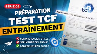 Préparer au TCF  Compréhension écrite Série 2 [upl. by Alabaster159]