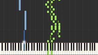 Johann Pachelbel  Canon in D Full version with Gigue Piano tutorial [upl. by Nnyltiak891]