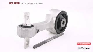 HMFKRH RIGHT ENGINE MOUNT FOR HONDA [upl. by Norina]