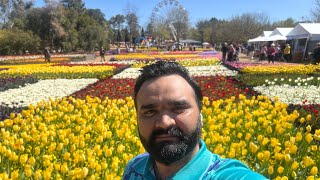 Floriade Festival Australia  Floriade  Flower  Australia  Food  Paralympic Team 🇦🇺 [upl. by Limak]